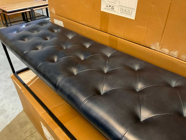 Cameron leren bank - afbeelding 9 van  13