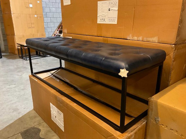 Cameron leren bank - afbeelding 1 van  13