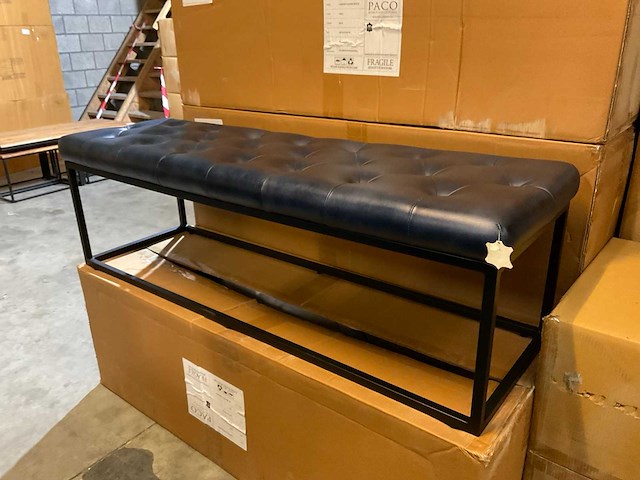 Cameron leren bank - afbeelding 7 van  13