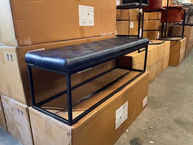 Cameron leren bank - afbeelding 12 van  13