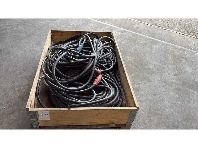 Camlock set 5x25 meter, (pe,n,l1,l2,l3) - afbeelding 1 van  2