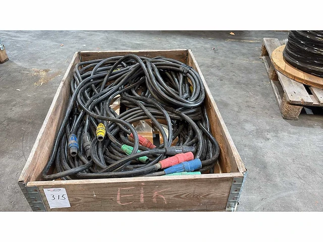 Camlock set 5x25 meter, (pe,n,l1,l2,l3) - afbeelding 1 van  2