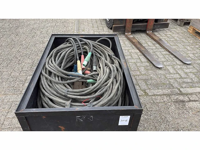 Camlock set 5x50 meter, (pe,n,l1,l2,l3) - afbeelding 1 van  2