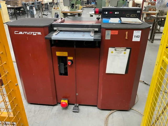 Camoga c 420 l bandmessplitmachine - afbeelding 1 van  6