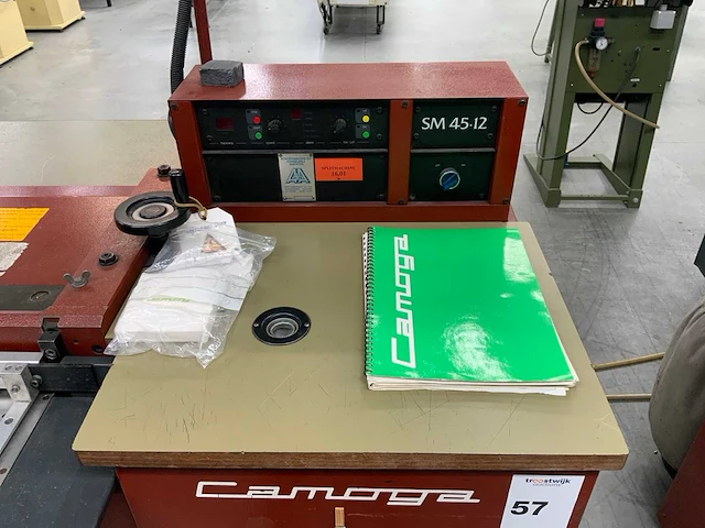 Camoga sm45-12 bandmessplitmachine - afbeelding 1 van  7
