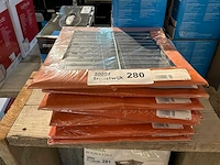 Camp-gear envelop opvouwbaar houtskool bbq (8x)