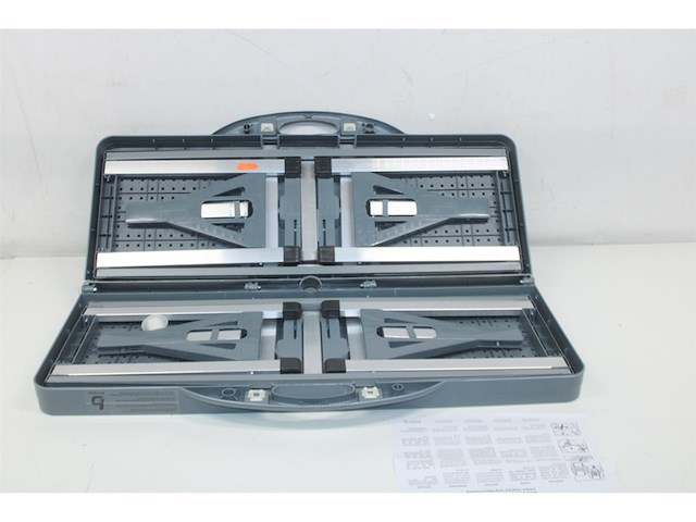 Camp-gear picknicktafel basic opvouwbaar grijs - afbeelding 4 van  5