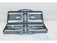 Camp-gear picknicktafel basic opvouwbaar grijs - afbeelding 4 van  5