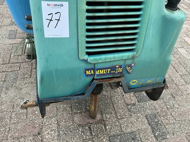Campagnola mammut 120 air power 3 punts gedragen compressor - afbeelding 2 van  14