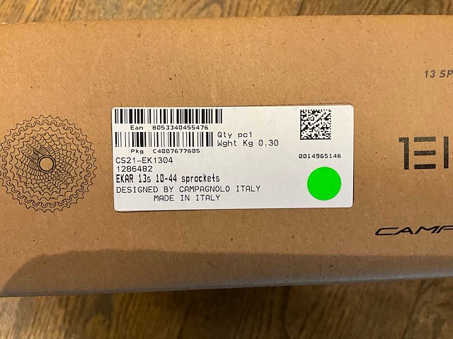 Campagnolo ekar cassette 13s 10-44 - afbeelding 2 van  2
