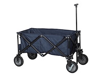 Campart bolderkar hc-0910 opvouwbaar draagvermogen 70kilo blauw - afbeelding 2 van  5