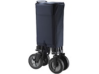 Campart bolderkar hc-0910 opvouwbaar draagvermogen 70kilo blauw - afbeelding 4 van  5