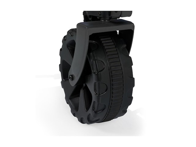 Campart saint-michel folding handcart, 80 l blauw/wit - afbeelding 3 van  5