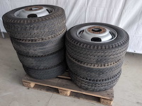 Camper - pickup - dually - wielen- banden - velgen - set - afbeelding 1 van  7