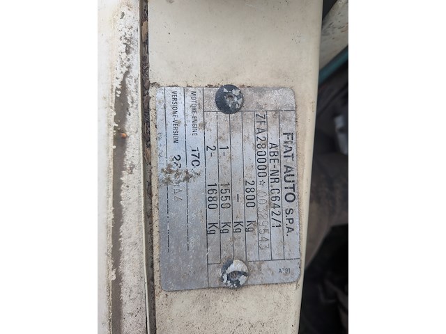 Camper fiat, 280 ma 4, bouwjaar 1987 - afbeelding 42 van  60