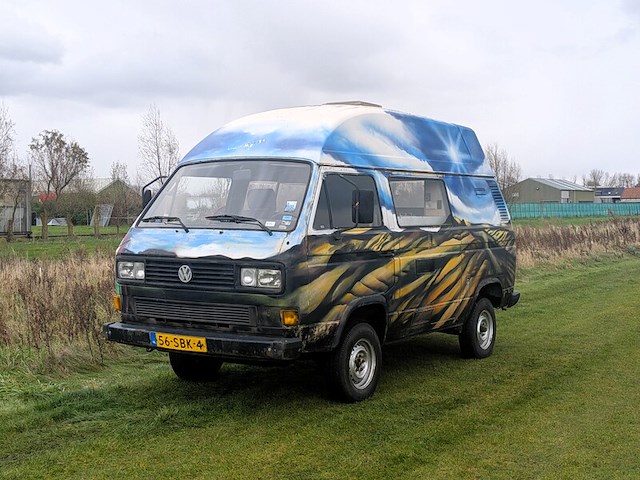 Camperbus 4x4, volkswagen, t3, 1988 - afbeelding 1 van  58