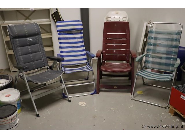 Camping- en tuinstoelen - afbeelding 1 van  5