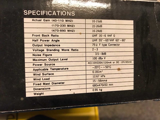 Camping antenne en caravanspiegel - afbeelding 2 van  3