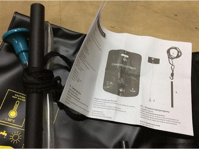 Camping douche - afbeelding 2 van  2