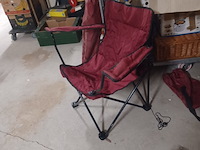 Camping vis inklapbare stoelen zo goed als nieuw aantal 2 stuks. - afbeelding 5 van  5