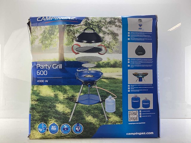 Campingaz - party grill 600 - gasbarbecue - afbeelding 1 van  3