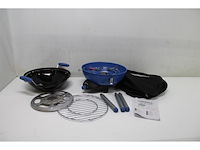 Campingaz party grill 400 cv contactgrill 2000w zwart, blauw - afbeelding 5 van  6