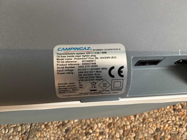 Campingaz powerbox plus 36l 12v/230v koelbox - afbeelding 6 van  6