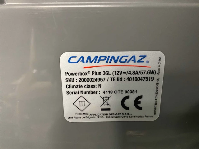 Campingaz powerbox plus 36l koelbox - afbeelding 6 van  6