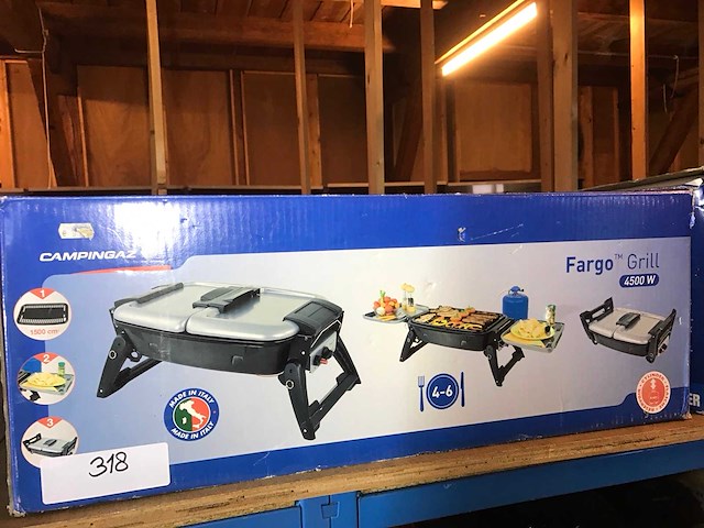 Campinggaz fargo grill - afbeelding 1 van  1