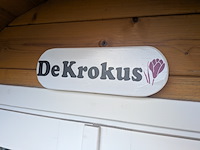 Campingpod de krokus op aanhanger met trap - afbeelding 6 van  32