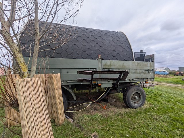 Campingpod de krokus op aanhanger met trap - afbeelding 27 van  32