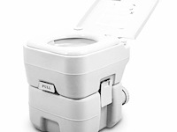 Campingtoilet / kampeer wc 20 liter 41,5 x 36,5 x 42cm - afbeelding 2 van  5