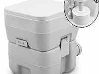 Campingtoilet / kampeer wc 20 liter 41,5 x 36,5 x 42cm - afbeelding 1 van  5