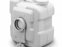 Campingtoilet / kampeer wc 20 liter 41,5 x 36,5 x 42cm - afbeelding 5 van  5