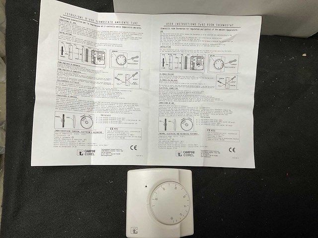 Campini corel ty-92 a1 thermostaat (22x) - afbeelding 1 van  1