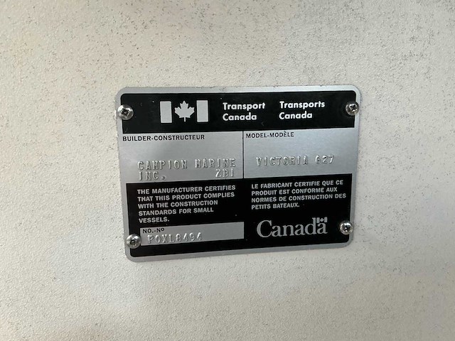 Campion victoria 627 motorboot - afbeelding 36 van  47