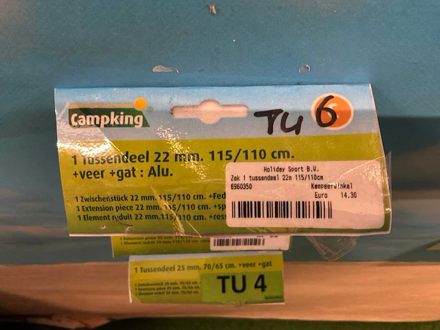 Campking partij tentstokken - afbeelding 17 van  28
