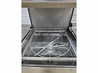 Campri - rvs-korvenvaatwasmachine compleet met aan/afvoertafel spoelkraan en waterontharder - afbeelding 8 van  10