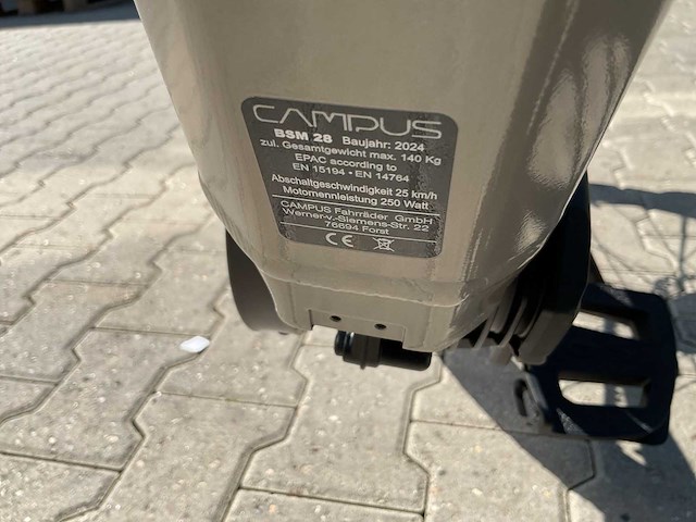 Campus bsm28 bosch elektrische fiets - afbeelding 10 van  27