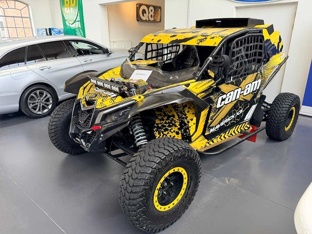Can-am maverick x3 turbo *rally specs* ffsa roll cage extra fuel tank - afbeelding 1 van  20
