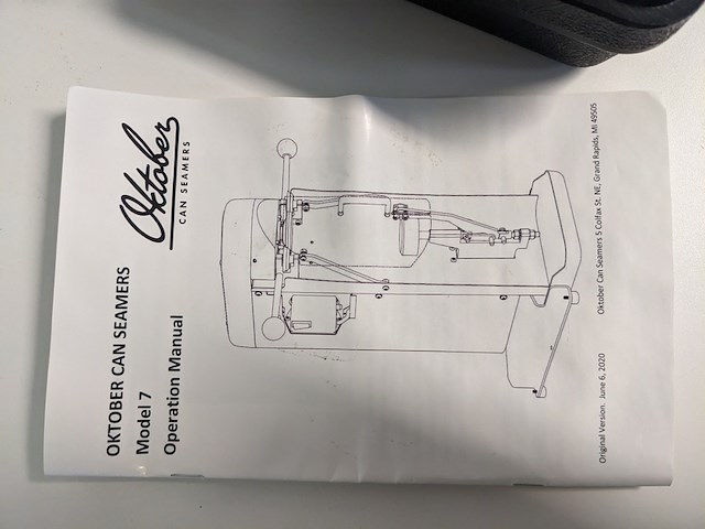 Can seamer blik sluiter, oktober, model 7, zwart, 2020 - afbeelding 8 van  8