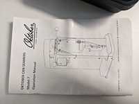 Can seamer blik sluiter, oktober, model 7, zwart, 2020 - afbeelding 8 van  8