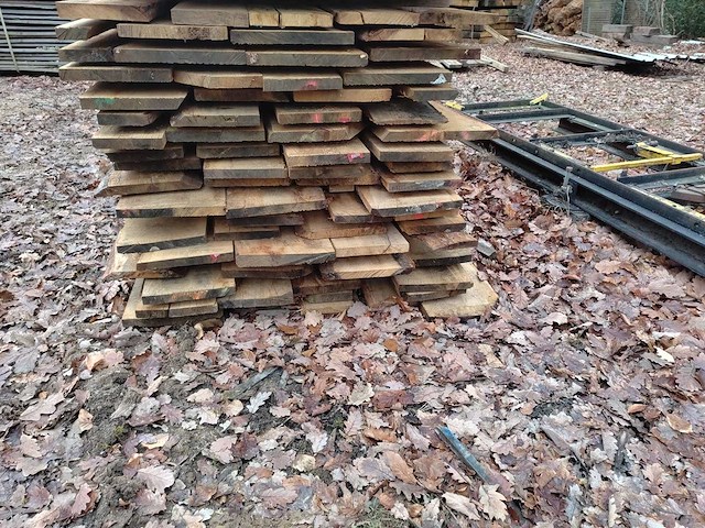 Canadees - eikenhoutplanken - hout - afbeelding 2 van  5