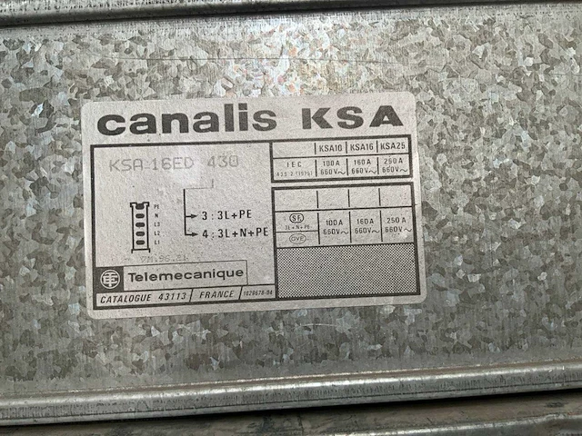 Canalis ksa 43113 stroomkoppelrails (20x) - afbeelding 3 van  4