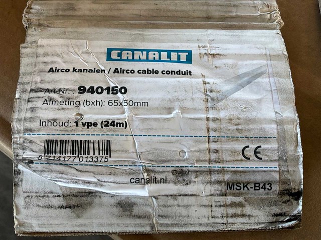 Canalit 940150 airco kabelgoot (24x) - afbeelding 6 van  6