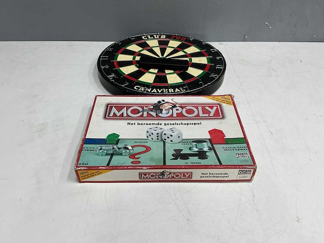 Canaveral - dartbord & monopoly spellen - afbeelding 2 van  7