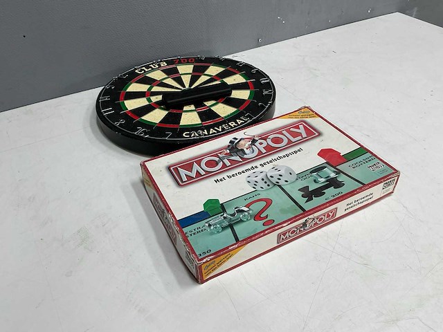 Canaveral - dartbord & monopoly spellen - afbeelding 3 van  7