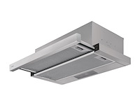 Candy afzuigkap model cbt6130/3x semi inbouw (uittrekbaar) zilver - afbeelding 2 van  4