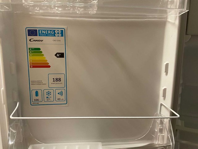 Candy cbo159e koelkast met vriesvak - afbeelding 4 van  4