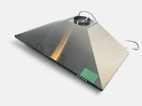 Candy cce19/2x afzuigkap met motor en verlichting